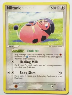 Miltank 42/115 LP - 2005 EX Unseen Forces Pokemon Card - Tomokazu Komiya Art - Image 1