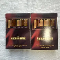 Highlander TCG Swordmaster Starter Decks (2) + 250 Extra Cards Lot 1996 - Image 4