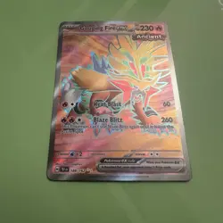 Gouging Fire ex 188/162 Temporal Forces Pokemon Ultra Rare TCG Card - Image 2