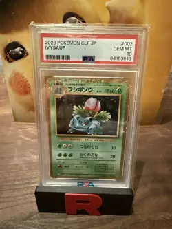 2023 Pokemon JP CLF #002 Ivysaur PSA 10 GEM MINT Graded Card Classic Collection - Image 1