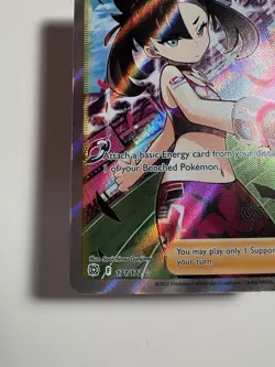Marnie’s Pride Pokemon TCG 171/172 Full Art Brilliant Stars Supporter Card - Image 5