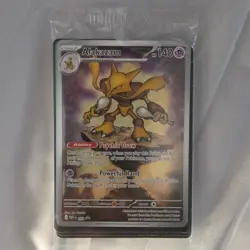 Pokemon Alakazam 009 Me: Mega Evolution Sealed Promo Holo Card 140HP Exclusive - Image 1