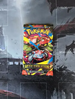 Pokemon Mega Evolution Sealed Booster Card Pack +Included Holo Card See Desc - Image 1