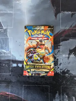 Pokemon Mega Evolution Sealed Booster Card Pack +Included Holo Card See Desc - Image 2