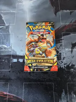Pokemon Mega Evolution Sealed Booster Card Pack +Included Holo Card See Desc - Image 5