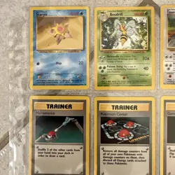 Old Pokemon Cards VINTAGE Collection Lot Of 9 Cards - Image 2
