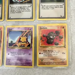 Old Pokemon Cards VINTAGE Collection Lot Of 9 Cards - Image 4
