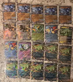 Pokemon TCG 91 Card Lot, Ex, V, Masterballs, Promos, Full Arts - Image 1