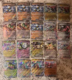 Pokemon TCG 91 Card Lot, Ex, V, Masterballs, Promos, Full Arts - Image 3
