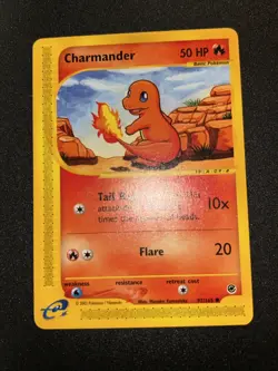Charmander 097/165 Expedition Base Set Excellent Pokemon Card ! WOTC Rare - Image 1