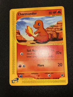Charmander 097/165 Expedition Base Set Excellent Pokemon Card ! WOTC Rare - Image 3