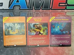 MTG Adventures Forgotten Realms SET of 9 FOIL Dungeon Module cards *CCGHouse* - Image 2