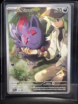 N's Zorua 189 Sv: Scarlet & Violet Promo Cards Holo - Image 1