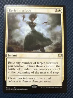 MTG Eerie Interlude - Commander: Kaldheim (KHC) NM - Image 1