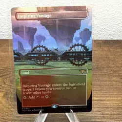 Inspiring Vantage (Borderless) Outlaws of Thunder Junction Foil - Image 1