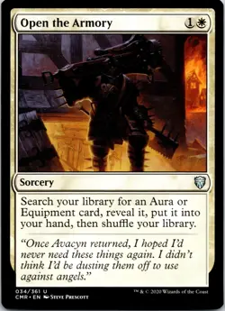 Open the Armory U Commander Legends 34 NM - Image 1