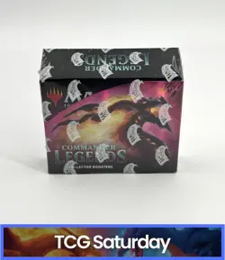 2020 MAGIC THE GATHERING: COMMANDER LEGENDS COLLECTOR BOOSTER BOX SEALED - Image 1