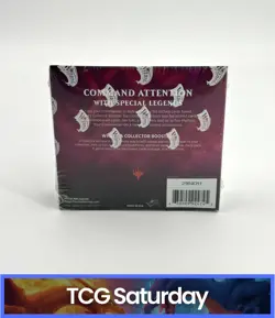 2020 MAGIC THE GATHERING: COMMANDER LEGENDS COLLECTOR BOOSTER BOX SEALED - Image 2