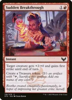 SUDDEN BREAKTHROUGH X 4 N/M STRIXHAVEN SCHOOL OF MAGES MAGIC THE GATHERING - Image 1