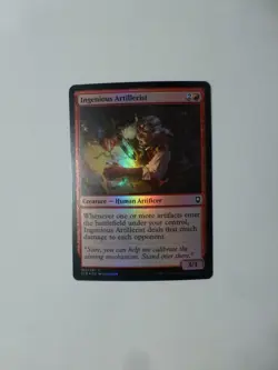 MtG Commander CLB Ingenious Artillerist NM FOIL $0.75 Flat Ship VCT124047 - Image 1