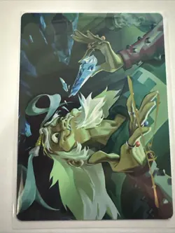 Bumi, King Of Three Trials Gold Stamped - MTG Avatar - Art Series 14/54 - Image 1