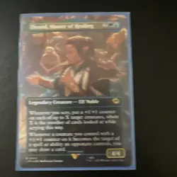 Magic The Gathering Elrond Master of Healing Borderless Foil - LOTR Tales of Mid - Image 3