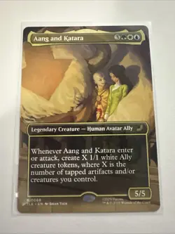 Aang and Katara (Borderless) Avatar: The Last Airbender: Eternal-Legal Regular - Image 1