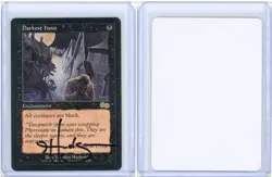 Darkest Hour Urza's Saga Rare Signed Artist Proof MTG (Last One) - Image 3