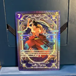 One Piece Luffy-Tarou ST18-005 SP a Fist of Divine Speed OP11 Card English - Image 1