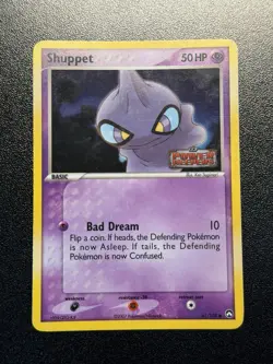 Shuppet 61/108 Reverse Holo Stamped Card Pokemon EX Power Keepers - Image 2