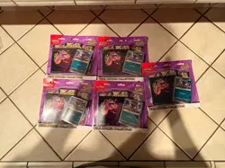 Pokemon Mega Evolution Ascended Heroes Tech Sticker 3 pack Lot of 5 (15 packs) - Image 1