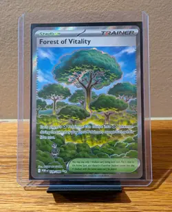 Forest of Vitality Full Art Pokemon TCG Card (English) (Perfect Order) - Image 1