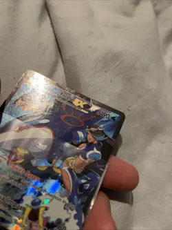 Pokemon Double Crisis 6/34 Team Aqua's Kyogre EX Full Art Holo Rare Card TCG - Image 3