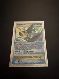 Pokemon - Empoleon LV.X Diamond and Pearl Promos DP11 - NM-LP - Image 2