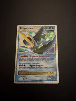 Pokemon - Empoleon LV.X Diamond and Pearl Promos DP11 - NM-LP - Image 3