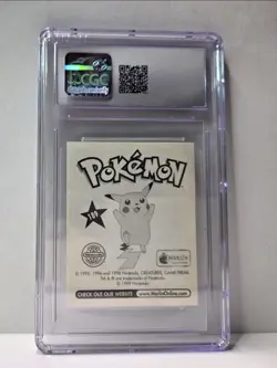 Pokemon Ivysaur #189 Merlin Sticker Series 1 Topps - CGC 10 PRISTINE - Image 2