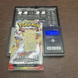 ULTRA HEAVY! GOD PACKU 23.00g Prismatic Evolutions Pokemon TCG Booster (SEALED) - Image 1