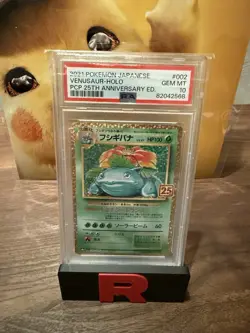 PSA10 Pokemon Card Venusaur #002/025 25th Anniversary Promo Pack 2021 Japanese . - Image 1