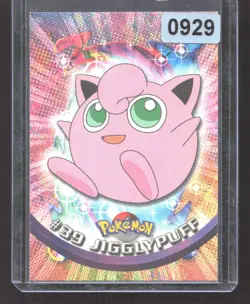 2000 Topps Pokemon Jigglypuff #39 TV Animation Card LC - Image 1