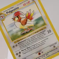 Pokemon TCG - Pidgeotto 22/102 Base Set Rare Shadowless WOTC 1999 - EXC/NM - Image 1