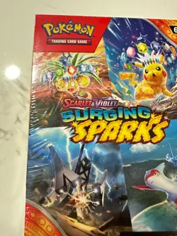 Pokemon TCG Scarlet And Violet Surging Sparks Booster Bundle New and Sealed - Image 2