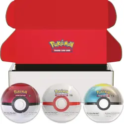 ***AMAZON EXCLUSIVE*** Pokemon Poke Ball Tin (Q4 2024) 3-Pack Box *New & SEALED* - Image 2