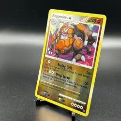 Rhyperior 10/147 Pokemon TCG Platinum Supreme Victors Reverse Holo NM - Image 2