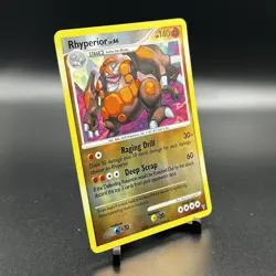Rhyperior 10/147 Pokemon TCG Platinum Supreme Victors Reverse Holo NM - Image 3