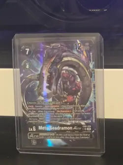 Digimon Card Game MetalSeadramon Ace EX8-026 SR Alt Art Chain of Liberation - NM - Image 1