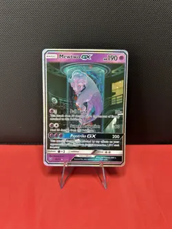 Pokemon 2017 - Mewtwo GX (Secret Shining) 78/73 - Shining Legends Holo - NM - Image 1