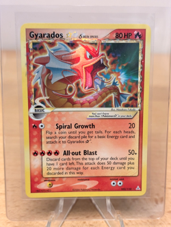 2006 Gyarados Gold Star Holo EX-Holon Phantoms Delta Species LP-MP Clean Front - Image 1