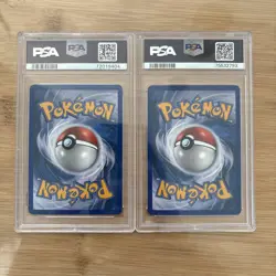 2010 Pokemon HGSS Undaunted Kyogre PSA 7 & Groudon PSA 7 LEGEND SET - Image 4