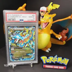 🔥L👀K🔥💎PSA 10💎2014 POKEMON XY🔥MEGA CHARIZARD EX🔥🏆CHASE🏆#69 /106✨HOLO🥩UR - Image 1