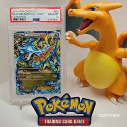 🔥L👀K🔥💎PSA 10💎2014 POKEMON XY🔥MEGA CHARIZARD EX🔥🏆CHASE🏆#69 /106✨HOLO🥩UR - Image 3